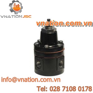 spring check valve / pneumatic / aluminum / stainless steel