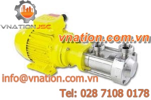 food product pump / electric / eccentric disc / self-priming