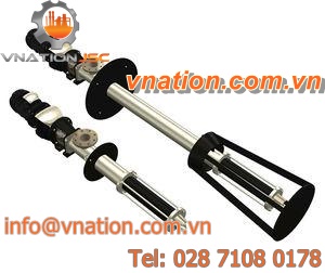 wastewater pump / electric / screw / semi-submersible