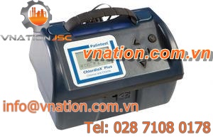 water analyzer / chlorine / color / portable