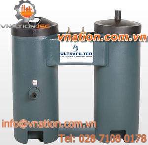 condensate separator / for compressed air / oil / for compressors