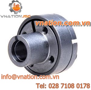 locking device coupling / transmission / steel / self-centering