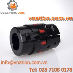 torsionally flexible shaft coupling / anti-vibration / compact