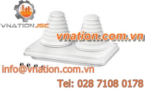 flange plug / TPE / for cable input