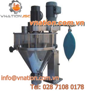 bag filler / servo-driven / screw / for powders