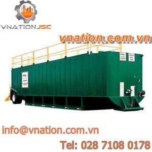 double-walled tank / pressure / process / steel