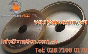 peripheral grinding wheel / diamond / abrasive