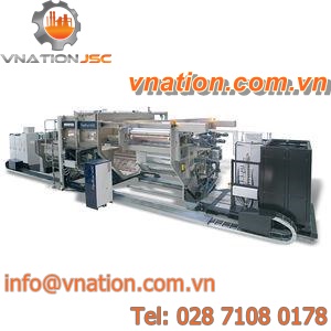 vacuum deposition machine / sputtering / metalized film