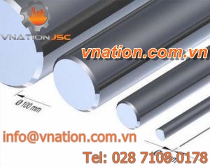 precision shaft / stainless steel / chrome