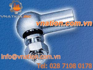 right-angle ball joint / bronze / maintenance-free