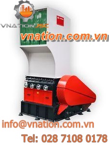rotor granulator / for waste / heavy-duty