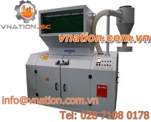soundproofed granulator / rotor / for plastic waste / compact