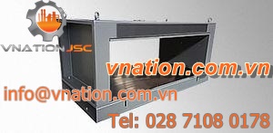 magnetic separator / for ferrous metals / for metallization / rectangular