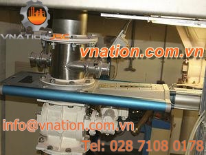 sliding gate valve / pneumatic / shut-off / solids