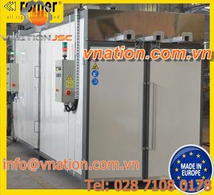 curing oven / powder coating / truck-in / cabinet