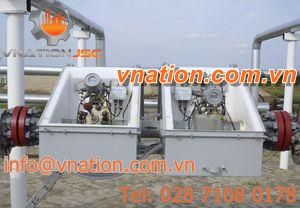 differential-pressure flow meter / for gas / insertion