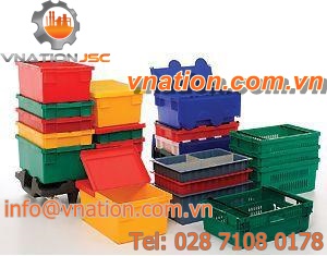 plastic crate / storage / stacking