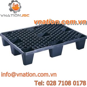 plastic pallet / Euro / industrial / light