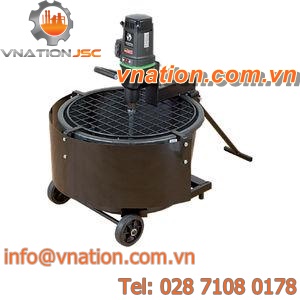 planetary mixer / batch / for mortar / mobile