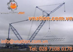 mobile crane / crawler / lattice / construction