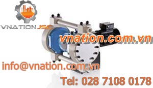 gas pump / electric / diaphragm / for aggressive media