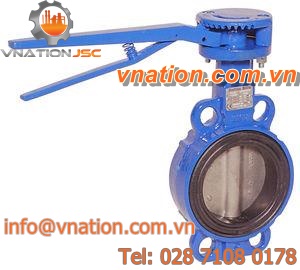 butterfly valve / manual / wafer / flange