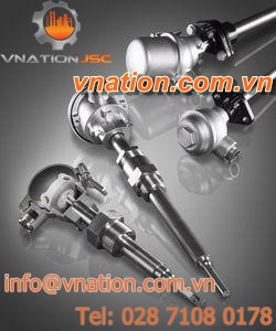resistance thermometer / surface-mount / with thermowell / industrial