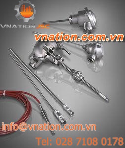 resistance thermometer / threaded / industrial