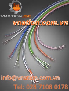RTD sensor cable / for thermocouples / multi-conductor / insulated
