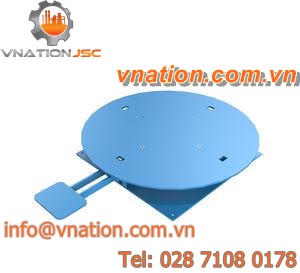 air turntable / for conveyors / rotating / heavy-duty