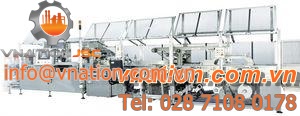 tray packer sleeve wrapping machine with heat shrink film / high-speed / continuous-motion / automatic