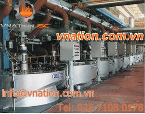 process centrifuge / vertical / continuous / for the sugar industry