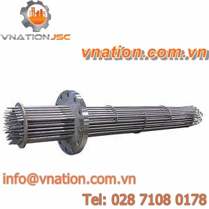 flange heater / immersion / electric / convection