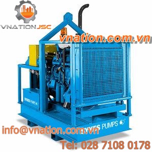 hydraulic power unit with combustion engine / stationary