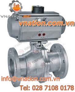 ball valve / pneumatic / flow control / flow-control