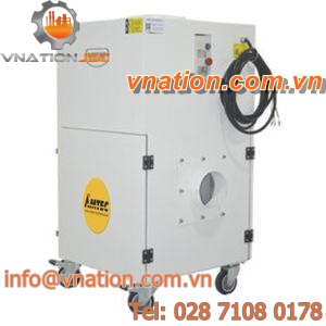 dry type dust collector / pulse-jet backflow / industrial