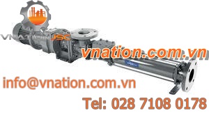 slurry pump / electric / progressive cavity / modular