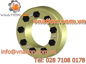 shrink disc coupling / rigid / motor