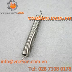 extension spring / heating / stainless steel