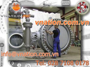 butterfly valve / hydraulic / high-performance