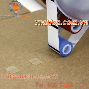single-sided adhesive tape / removable / industrial