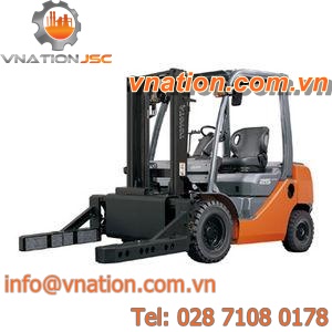 manipulator with gripping tool / concrete block / for forklift trucks / rigid