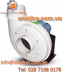 centrifugal fan / PP / for chemical applications