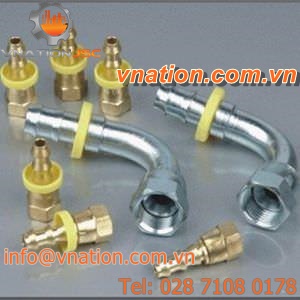 push-to-connect fitting / straight / for hoses