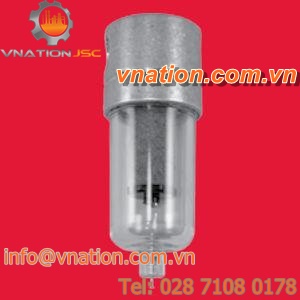 compressed air filter / polycarbonate / particulate