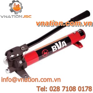 hand hydraulic pump / single-stage