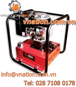 hydraulic power unit with combustion engine / mobile