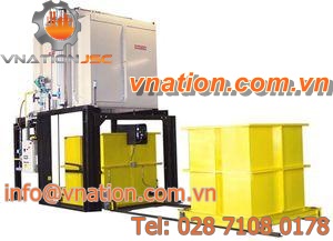 heat treatment furnace / car bottom / gas-fired