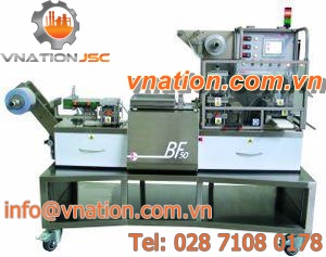 blister packaging machine / for pharmaceutical products / automatic / compact