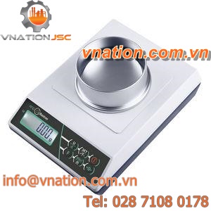 precision scales / counting / with LCD display / battery-powered